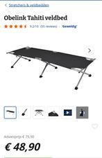 NIEUW! Obelink Tahiti veldbed 195x75x40 cm (2 stuks), Ophalen of Verzenden, Nieuw
