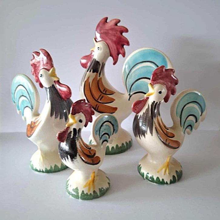 Prachtige Kippen familie - Goebel / Hummel, Verzamelen, Beelden en Beeldjes, Zo goed als nieuw, Dier, Ophalen