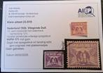 spiegeldruk 171 met originele gom en certificaat., Ophalen of Verzenden, T/m 1940, Postfris