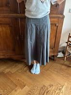 2 Rokken: 100% katoen, merk Pauw., Pauw, Zo goed als nieuw, Grijs, Onder de knie