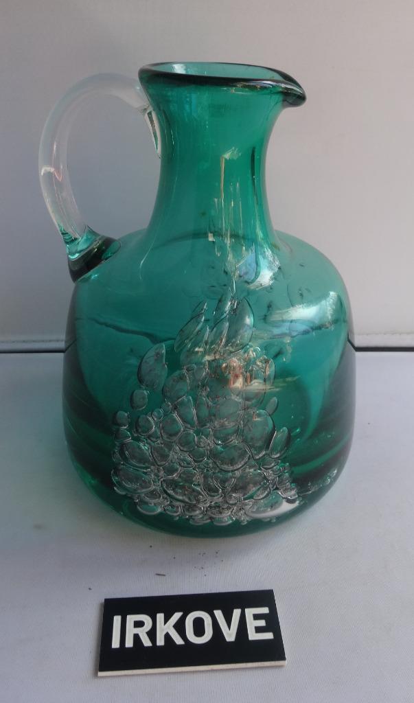 APARTE GLAZEN KAN * HEINRICH LOFFELHARDT Prachtige Kleur *, Antiek en Kunst, Kunst | Designobjecten, Verzenden