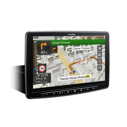 Alpine Ine-f904d camper navi, Auto diversen, Autoradio's, Zo goed als nieuw, Ophalen of Verzenden