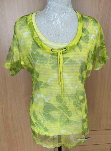 Cecil dubbele top maat L, Kleding | Dames, Tops, Zo goed als nieuw, Maat 42/44 (L), Overige kleuren, Korte mouw, Ophalen of Verzenden