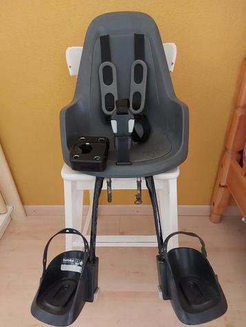BOBIKE ONE FIETSSTOELTJE/ VOORZITJE + ADAPTER en WINDSCHERM beschikbaar voor biedingen