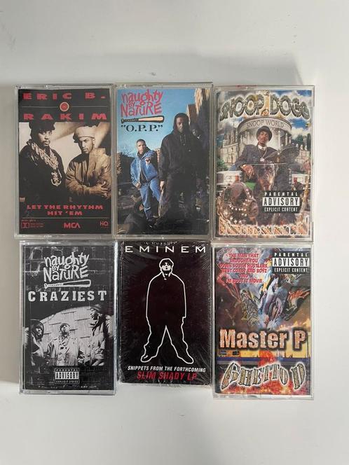NIEUW zeldzame hip hop rap cassettes, Cd's en Dvd's, Cassettebandjes, Zo goed als nieuw, Origineel, Hiphop en Rap, Ophalen of Verzenden