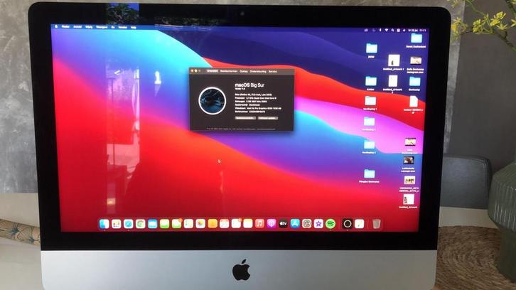 iMac Retina 4K 21.5-inch Late 2015 - Perfecte Staat, Computers en Software, Apple Desktops, Zo goed als nieuw, iMac, SSD, 3 tot 4 Ghz