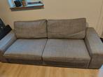 Grijze Ikea Kivik bank, Ophalen, Gebruikt, Driepersoons, 75 tot 100 cm