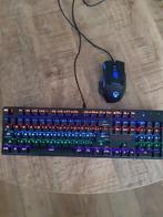 Gaming set, Computers en Software, Toetsenborden, Gaming toetsenbord, Ophalen of Verzenden, Zo goed als nieuw, Qwerty