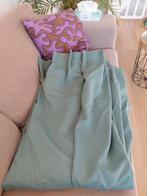 Jadegroene Gordijnen, Huis en Inrichting, Stoffering | Gordijnen en Lamellen, Ophalen, Gebruikt, 200 cm of meer, 200 cm of meer