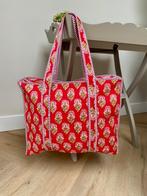 Tote bag red flowers, Sieraden, Tassen en Uiterlijk, Tassen | Damestassen, Ophalen of Verzenden, Nieuw, Rood, Shopper