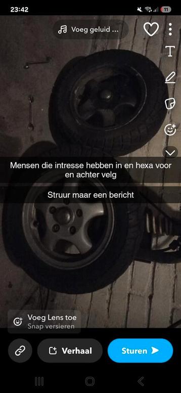 Hexa velgen beschikbaar voor biedingen
