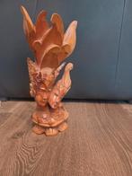 Houten Sculptuur - Balinees Houtsnijwerk, Ophalen of Verzenden