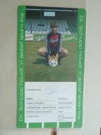 Spelerskaart. Ad.Raven. PEC Zwolle. 1985/1986, Ophalen of Verzenden, Gebruikt, Overige binnenlandse clubs, Spelerskaart