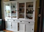 landelijke witte buffetkast, Ophalen, Gebruikt, 200 cm of meer, Landelijk