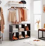 Modulaire Kubus Kast - Metaal & Stof, Ophalen of Verzenden, Zo goed als nieuw