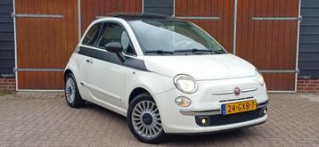 Fiat 500 1.2 Lounge, Schuif/kantel dak, NAP, Airco, All seas beschikbaar voor biedingen