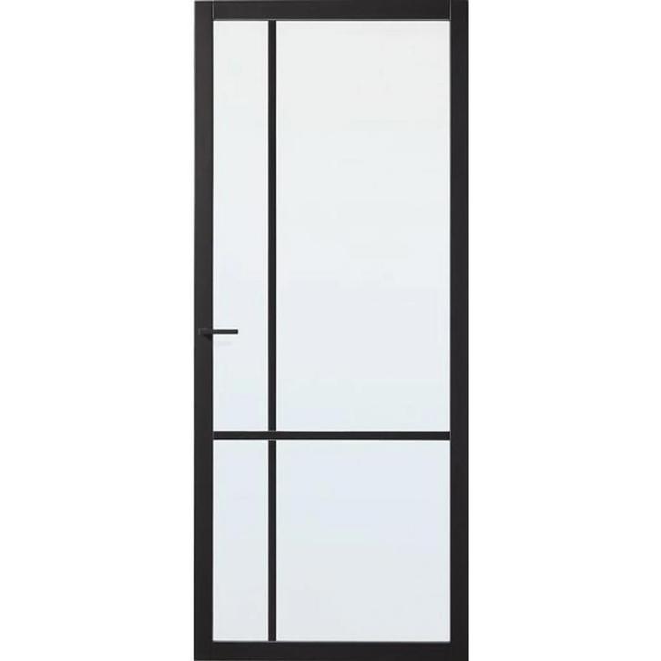 Skantrae stompe binnendeur SSL 4009 | 93 x 211 | mat glas, Doe-het-zelf en Verbouw, Deuren en Horren, Nieuw, Binnendeur, 200 tot 215 cm