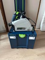 Zgan Festool TS 60 KEBQ-Plus Invalzaag incl geleiderrail, Doe-het-zelf en Verbouw, Gereedschap | Zaagmachines, Ophalen, Gebruikt