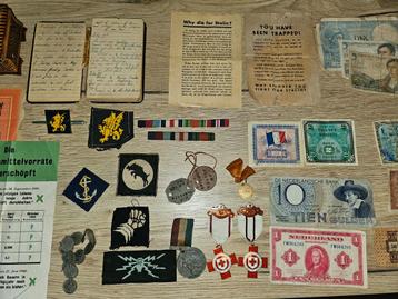 WW2 Market Garden grouping 43 Wessex Division met dagboek   beschikbaar voor biedingen