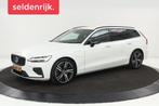 Volvo V60 2.0 T6 Recharge AWD R-Design | Trekhaak | Stoel &, Auto's, Volvo, Gebruikt, Euro 6, 4 cilinders, Leder en Stof