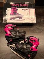 Nijdam Schaatsen verstelbaar maar 24-37, Sport en Fitness, Schaatsen, Ophalen, Zo goed als nieuw, IJshockeyschaatsen, Nijdam