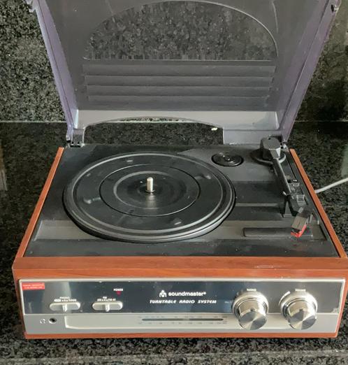 Soundmaster PL186H Platenspeler / Radio, Audio, Tv en Foto, Platenspelers, Nieuw, Overige merken, Ophalen