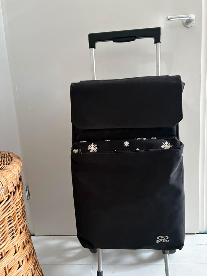 SECC luxe stevige BOODSCHAPPENKARRETJE BOODSCHAPPEN TROLLEY, Sieraden, Tassen en Uiterlijk, Tassen | Reistassen en Weekendtassen