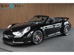 Porsche 911 Cabrio 3.8 T Carbon SportChrono Leer ACC PDC, Auto's, Porsche, Automaat, Euro 5, Gebruikt, Zwart
