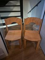 2 Houten Schoolstoeltjes, Ophalen, Gebruikt, Stoel(en)