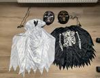 Halloween verkleedkleding kind maskers, ketting, cape, Kinderen en Baby's, Ophalen of Verzenden, Zo goed als nieuw, Jongen of Meisje