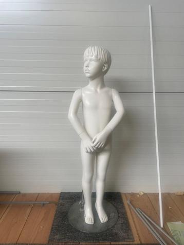 kinderpaspop op standaard - wit  beschikbaar voor biedingen