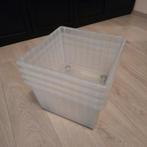 IKEA Opbergbakken - 4 stuks verrijdbaar, Huis en Inrichting, Ophalen, Gebruikt, Minder dan 50 cm, Minder dan 50 cm