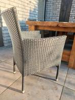 Zwarte Tuinstoelen JYSK (6 stuks), Tuin en Terras, Ophalen, Gebruikt, Kunststof