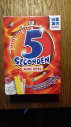 5 seconden mini spel, Ophalen of Verzenden, Zo goed als nieuw