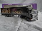 Scania R470 Trekker met oplegger 1:50 Lion Toys "Panter", Ophalen of Verzenden, Nieuw, Bus of Vrachtwagen, Lion Toys