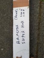 Hamstra deur hor 240x110, Ophalen, Zo goed als nieuw, Overige materialen, Plinten