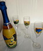 Corneille fles met 3 glazen, Ophalen of Verzenden