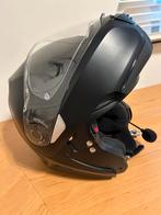 Nolan motorhelm N 100-5 modulair model maat XL in mat zwart, Motoren, Kleding | Motorhelmen, Ophalen, Tweedehands, XL, Nolan