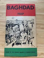 Vintage Baghdad Tourist Map Bagdhad Toeristen kaarten, Boeken, Atlassen en Landkaarten, Gelezen, Overige gebieden, Ophalen of Verzenden
