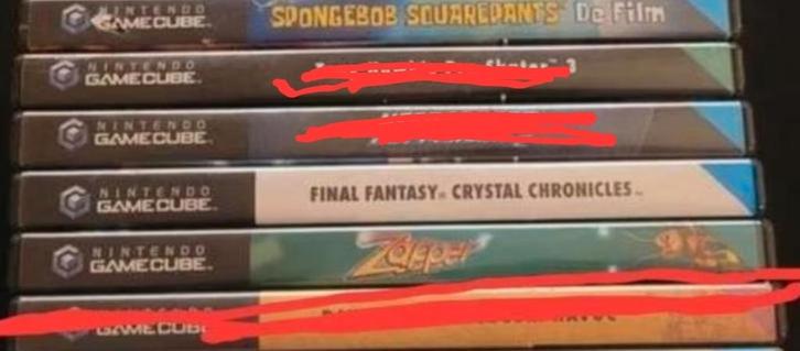 Gamecube games 3 stuks bundelprijs (losse koop mogelijk), Spelcomputers en Games, Games | Nintendo GameCube, Gebruikt, Sport, 1 speler