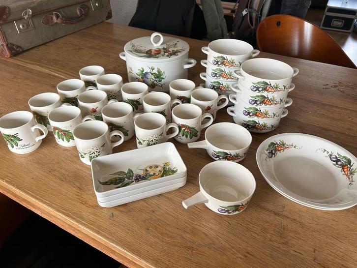 Vintage Royco Villeroy & Boch Servies Jaren 70, Huis en Inrichting, Keuken | Servies, Gebruikt, Compleet servies, Overige stijlen