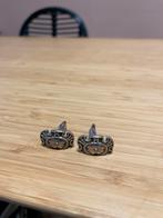 Antieke Sterling Zilveren Manchetknopen, Antiek en Kunst, Antiek | Goud en Zilver, Ophalen, Zilver