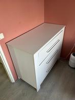 Witte Commode met 3 Lades (gratis!), Ophalen, Kunststof, 100 tot 150 cm, Zo goed als nieuw