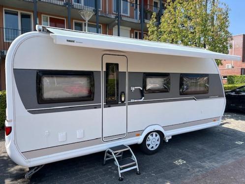 HOBBY EXELLENT 540 UFf .as 1800KG.QUEENSBED. AIRCO.LUIFEL, Caravans en Kamperen, Caravans, Particulier, tot en met 4, 1250 - 1500 kg