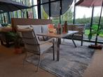 Senja lounge dining set 3-delig rechts garden Impresions, Ophalen, 6 zitplaatsen, Loungeset, Bank