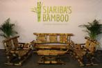 Unieke Bamboo loungesets / tuinsets, Tuin en Terras, Nieuw, Overige materialen, Bank, Ophalen of Verzenden