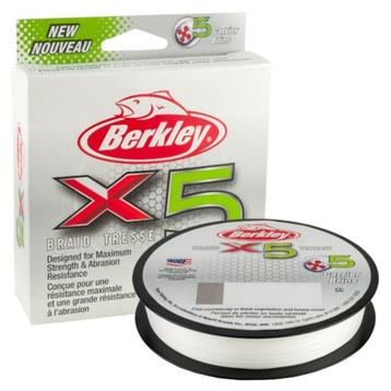 Berkley | X5 Braid | Crystal | 0.10mm - 9kg | 150m beschikbaar voor biedingen