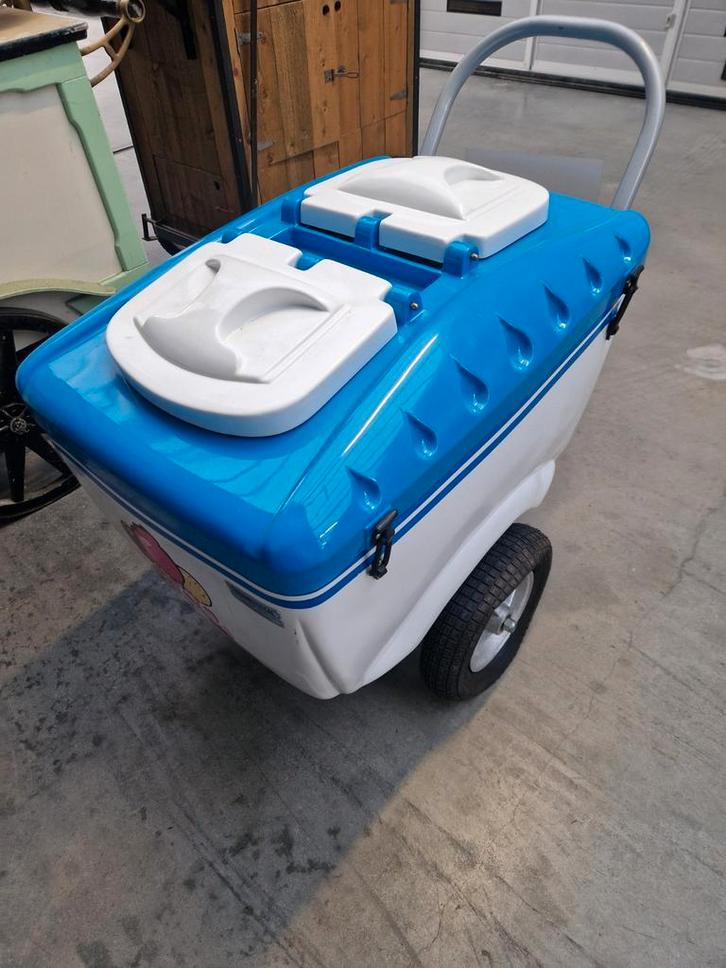 Ijskar / Koelbox voor Feesten & Festivals, Caravans en Kamperen, Koelboxen, Zo goed als nieuw, Koelbox, Koelelement, Ophalen