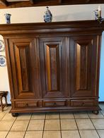 Te koop oude mooi massief eiken kast, Antiek en Kunst, Ophalen