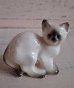 Vintage Vaga siamese kat poes miniatuur letterbak beeldje, Ophalen of Verzenden, Gebruikt, Dier